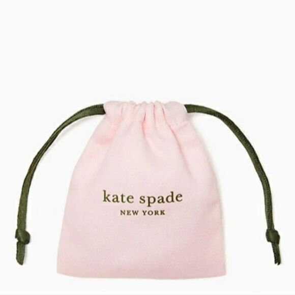 Kate spade putting on the ritz row necklace gold crystal sparkle new NWT - Picture 11 of 12